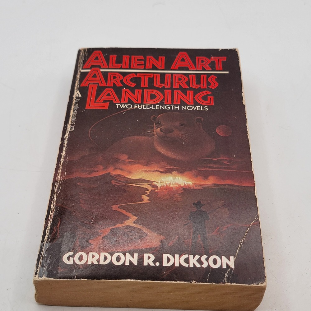 Gordon R. Dickson Alien Art Arcturus Landing Paperback 1981 Ace Books Fair